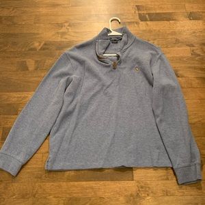 Polo Jersey quarter zip pullover